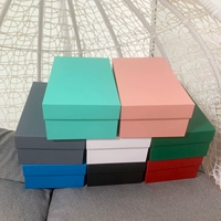 Кругная бумага для обувной коробки Carton Universal Tiandi Cover Cover Box упакована цветовая коробка для хранения коробки для обуви настраиваемую обувную коробку