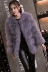 2018 mới đích thực đà điểu tóc dài áo khoác lông nữ cổ tròn dày mỏng giảm béo thổ nhĩ kỳ tóc dài tay áo áo lông cừu nữ Faux Fur