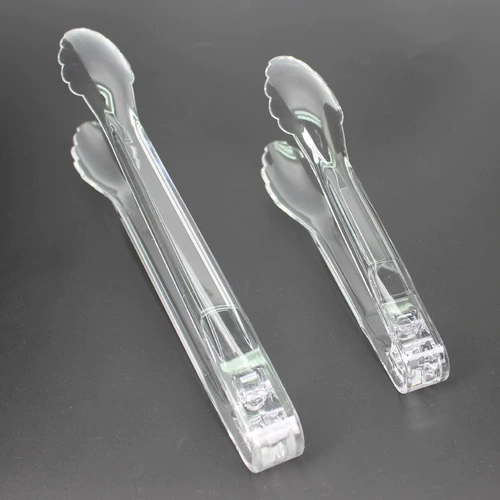 Акриловый ПК Пластиковый прозрачный пищевой трубопровод буфет шведский стол купень зажимной хлебопех торт торт с зажимной пищевой трубопровод