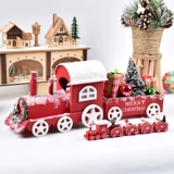 Деревянный окрашенный поезд, настольный грузовик, наряжаться, подарок на день рождения