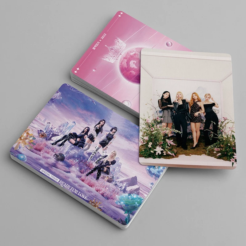 Pink ink BLACKPINK Card альбом Rose Park Cai Yingjin Zhixiu Kim Ji Ni Card Blackpink Surrounding