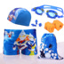 Phim hoạt hình mới trẻ em đồ bơi trai bơi thân kích thước cậu bé trai boyshort + cap bé học bơi phù hợp với áo phao bơi người lớn Bơi lội