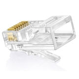Taiwan Sanbao Network Crystal Head Super Five Types he Crystal Head 8p8c сетевой кабель Crystal Head Rj45 Реальное золото 8 -й.