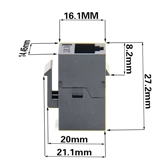 [镀金RJ45网线连接器 RJ45 网络双通头 8P网络直通头模块 对接头]