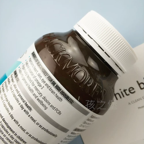 Австралия Blackmores Австралия в АВСТРАИЙ Wildfish Woods Deep Sea Western Потный рыбий жир с 400 зернами лецитина омега3