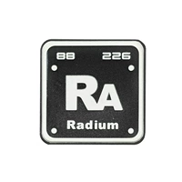 Ra radium element_ черно -белый