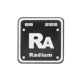 Ra radium element_ черно -белый