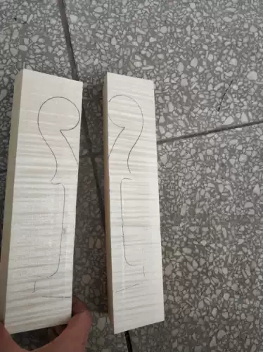 Скрипчатые материалы Европейская импортная скрипка деревянная задняя панель панель панель пианино головка боковой доски