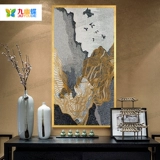 Мозаичная резка головоломка, головоломка, домашняя проход, фоновая стена крыльца, гостиная, ресторан zen будет ландшафтной декоративной живописью