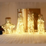 Звездная бутылка бесплатная доставка светодиодная фонарь световой бутылка счастливая звездная стеклянная бутылка для бутылки с творческим бутыл
