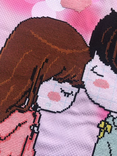 Чистое ручное стежок