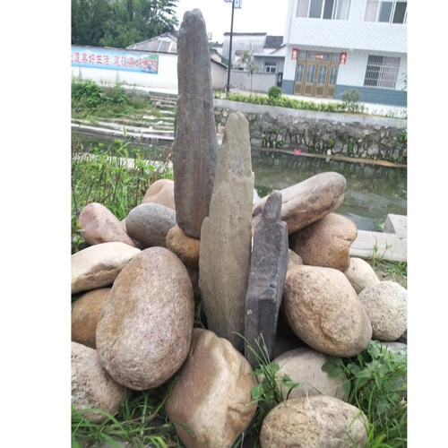 Stygartet Stone Fake Pond Танк ландшафтный ландшафтный камень горная вершина топор расколотый камень голубой дракон Каменный двор Установка пейзаж фен Шуи