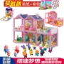 Pig Pink Pepe Pig Little Girl Peggy Toy House House Peggy A Child House Quà tặng bạn trai búp bê hàn quốc