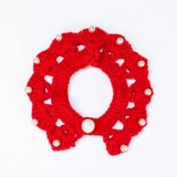 Чокер из жемчуга, шарф, фальшивый воротник, слюнявчик, милый нагрудник, декор