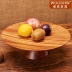 Tấm cao đĩa trái cây gỗ rắn tấm gỗ snack trái cây tấm bánh món tráng miệng Đài Loan tribute khay trái cây