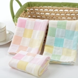 Марлевое детское хлопковое полотенце для умывания, квадратный детский слюнявчик для детского сада домашнего использования
