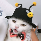 Локк шляпу для питомца милая форма животного превращается в шляпу кошку соломенную шляпу шляпу лев