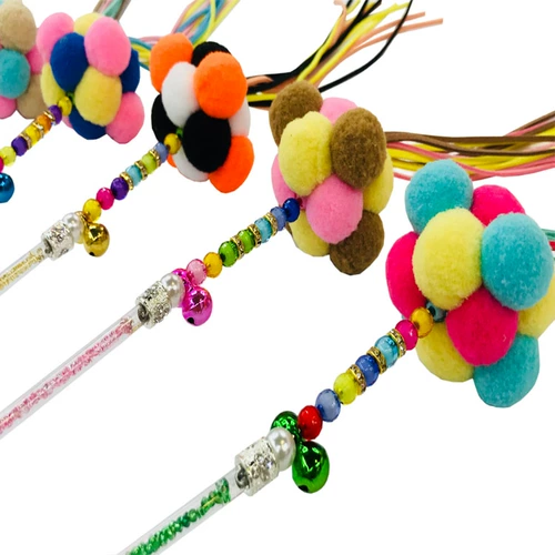 Волшебная игрушка, акриловый колокольчик, кот, три цвета