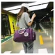 Túi du lịch xách tay dung tích lớn Phiên bản hàn quốc set xe đẩy túi hành lý đường ngắn túi du lịch nam đi công tác tặng sinh túi xách nữ