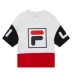 Áo thun ngắn tay của FILA Fila Authentic Women 2019 hè mới màu sắc thiết kế áo sơ mi ngắn tay thân thiện với da - Áo phông thể thao áo polo thể thao nam Áo phông thể thao