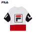 Áo thun ngắn tay của FILA Fila Authentic Women 2019 hè mới màu sắc thiết kế áo sơ mi ngắn tay thân thiện với da - Áo phông thể thao Áo phông thể thao