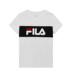 Áo thun ngắn tay Fila Fila nữ mùa hè mới ngắn T thể thao giản dị Áo thun logo dệt kim cổ tròn tay ngắn - Áo phông thể thao áo ba lỗ gymshark Áo phông thể thao