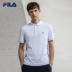 Áo thun ngắn nam Fila Fila 2019 mùa xuân Mới đơn giản đan áo ngắn tay áo sơ mi ngắn tay nam - Áo polo thể thao áo polo mlb Áo polo thể thao