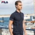 Fila fila người đàn ông 2018 mùa hè mới thể thao giản dị ngắn tay áo polo áo sơ mi t- shirt | f11m828114f áo polo nam trang Áo polo thể thao