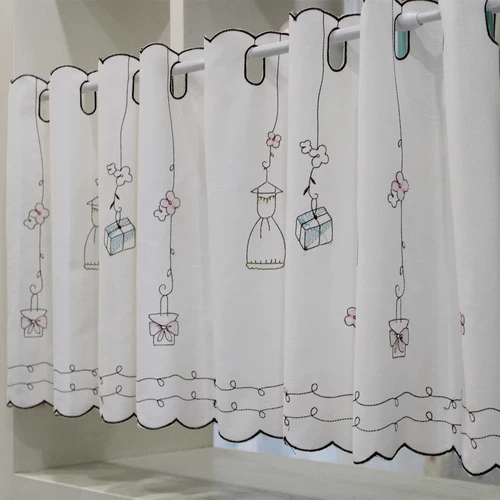 Кофейная юбка, штора, кружевная ткань