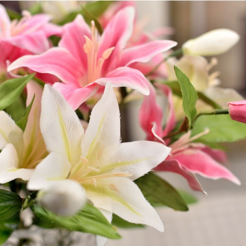 Gao Simulation San Head Lily Flow