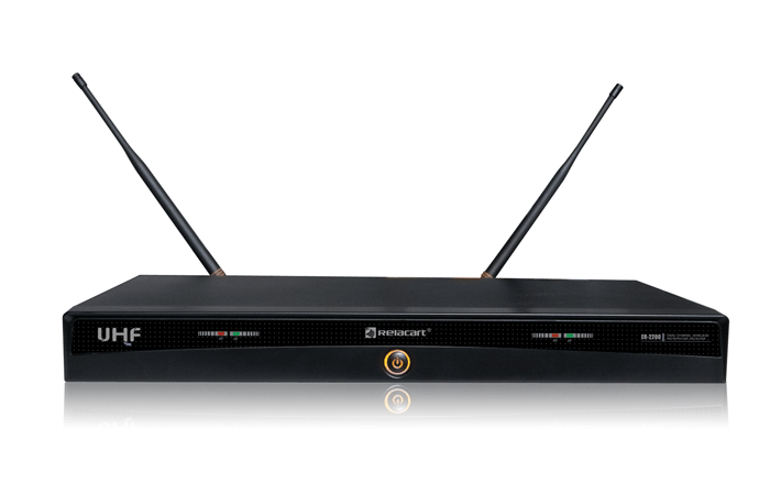 力卡relacart er-2200 u段一拖二无线手持话