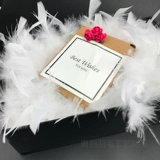 Полоска перья, шарф с пером, подарочная коробка начинка цветочная корзина цветочный луч декоративный материал свадебные рождественские принадлежности