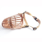 Собачья анти -школьная рот набор собачьего рта крышки анти -сат -рот Анти -байнги против мандариновой маски плюшевые золотые волосы маленькие и средние большие собаки припасы