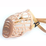 Собачья анти -школьная рот набор собачьего рта крышки анти -сат -рот Анти -байнги против мандариновой маски плюшевые золотые волосы маленькие и средние большие собаки припасы