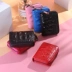 Túi da của phụ nữ nhiều thẻ dung lượng lớn Nhật Bản và Hàn Quốc mẫu cá sấu lớp đầu tiên khóa kéo organ thẻ tín dụng Chủ thẻ