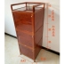 Giả gỗ rắn nhôm nhỏ bên tủ đa năng tủ nhỏ lắp ráp đơn giản tủ bếp tủ kính lưu trữ tủ - Buồng