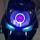 Xe máy Xenon Light Lens 2.5 3 3.5 Inch Mắt Thiên Thần Mắt Ma Quỷ Xenon Light Tái Trang Bị Mắt Cá Đèn Pha đèn pha xe máy honda Đèn HID xe máy