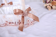 Свадебная корзина под цветы 蕾丝 全包布舞蹈花篮