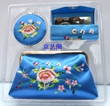 Помада, коробка для косметики, этнический кошелек, китайский стиль, с вышивкой, этнический стиль, подарок на день рождения