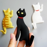 Мультяшный милый магнитный магнит на холодильник, кот