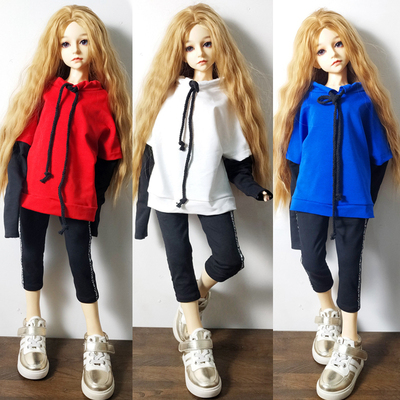 taobao agent BJD SD doll clothing 3 4 6, three four -six -point baby jackets, cotton cotton men's and women's sweater, pants suit, spot