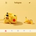 Pikachu dây biter thích ứng với vỏ bảo vệ cáp dữ liệu Apple phim hoạt hình dễ thương bộ sạc silicone cắn điện thoại di động - Khác