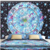 Mandala Bohemian Mười hai chòm sao Tấm thảm phòng ngủ Treo Polyester In Tấm thảm trang trí Khăn trải bàn thảm treo tường anime Tapestry