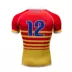 Rugby Jersey trò chơi phù hợp với đào tạo phù hợp với người hâm mộ quần áo trẻ em tùy chỉnh người lớn nam và nữ quần áo DIY đội logo - bóng bầu dục