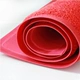 Cửa hàng cửa mat đỏ chào mừng bạn đến cửa mat nhựa hội trường thảm không thấm nước vào thảm ngoài trời mat Thảm sàn