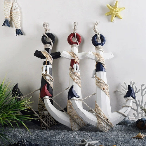 Рыбацкая сеть средиземноморской якорькой настенной украшения ключ батон