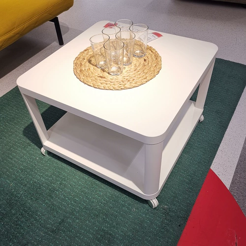 Домашний IKEA приобретать ikea new Shell -Footed Stable Стол Стол Стол маленький обеденный стол