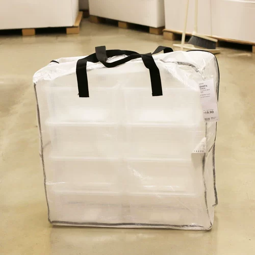 Ikea, багажная коробочка для хранения, система хранения для переезда