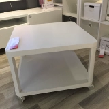 Домашний IKEA приобретать ikea new Shell -Footed Stable Стол Стол Стол маленький обеденный стол