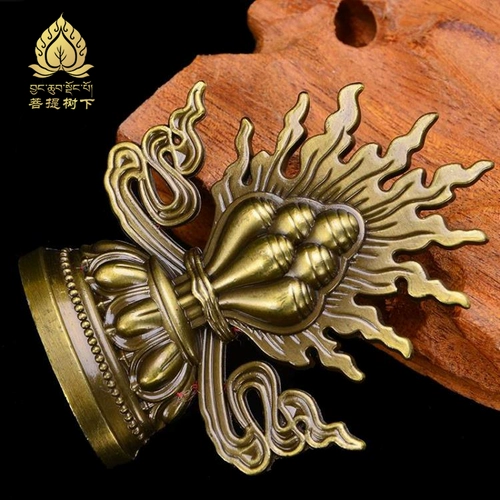 Тибетская буддийская колеса Король Король Кибао Тантра Тантрика Придавать чистую медь чистая медная император Семь политических сокровищ Буддийский храм 8.5
